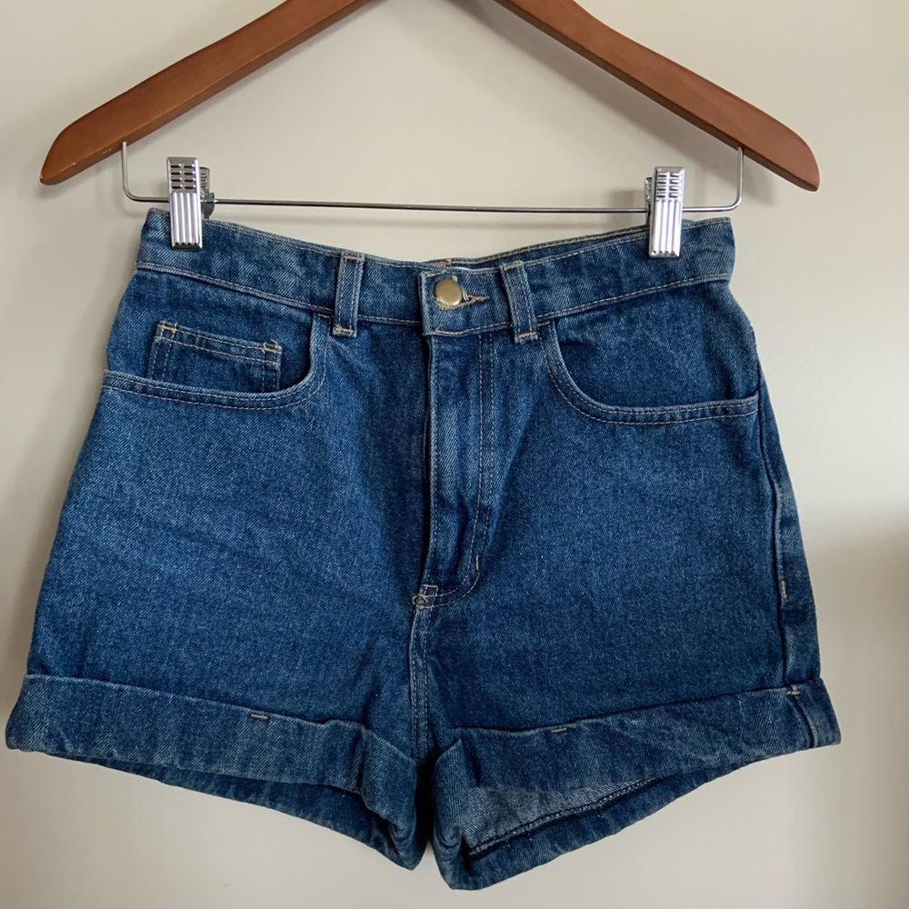 AmericanApparel Cut-off Denim Short